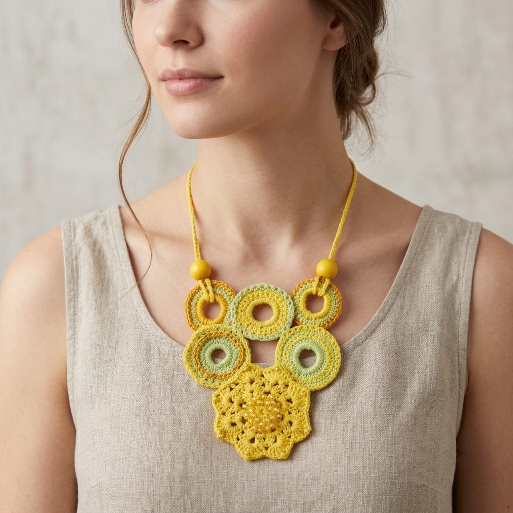Citrus & Sage Necklace