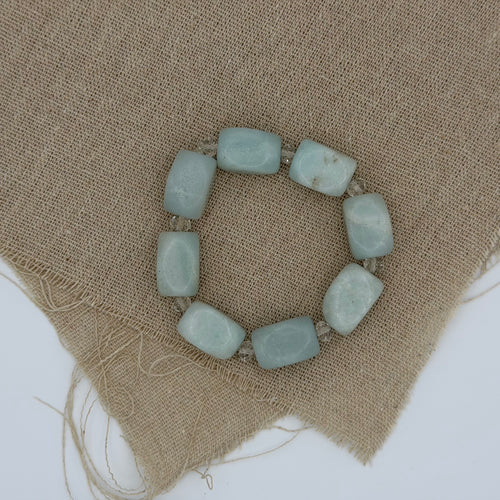 Glacier Tumbled Stone Bracelet